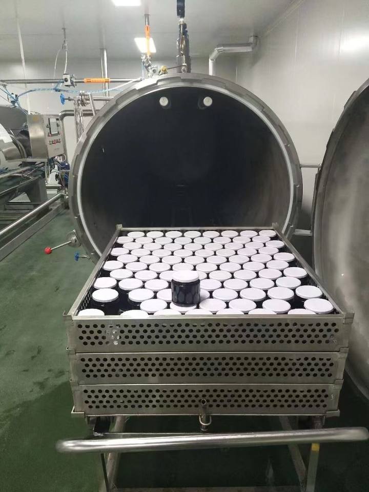 Food Autoclave Chicken Paw Chicken Feet Retort Sterilizer Machine ...