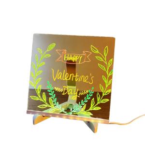 DHF006 Lavagna Luminosa Fai-da-Te per Bambini, Tavola Fluorescente Trasparente in Acrilico, Gioco di Pittura Puzzle, Lavagna Magica - Product Image 1