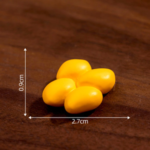 Figurines de fruits miniatures en résine, raisins artificiels, mini-modèles de fruits, jouets de cuisine pour enfants, fournitures de décoration de gâteaux - Product Image 6