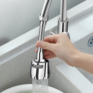 Grifo de ducha con función antisalpicaduras y de aumento de presión, aireador y cabezal de ducha con aumento de presión. - Product Image 1