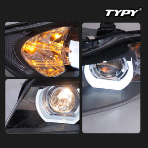 Lentes Angel Eye LED de 12V y 6000K, Luces de Circulación Diurna y Señales de Giro para Conjuntos de Faros Delanteros de la Serie 3 (E90) 2005-2012, Nuevas - Product Image 2