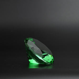 <span class=keywords><strong>60mm</strong></span> 70mm 80mm 100mm K9 Verschiedene Farben Günstige hochwertige Schriftzug Crystal Diamond Shaped Brief besch werer für Souvenir - Product Image 2