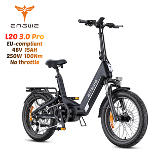 Bicicleta Eléctrica Plegable Engwe L20 3.0 Pro de Alto Torque 100Nm con Motor Central, Batería de 48V15Ah, Capaz de Conducir Fuera de Carretera, Bicicleta Eléctrica Plegable para Desplazamientos - Product Image 1