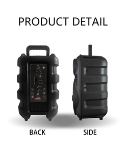 Altavoz <span class=keywords><strong>con</strong></span> Ruedas GAS-Q8, Altavoz Portátil <span class=keywords><strong>con</strong></span> Subwoofer para Karaoke, <span class=keywords><strong>con</strong></span> Micrófono Inalámbrico, Sistema de Altavoces para Cine en Casa - Product Image 6