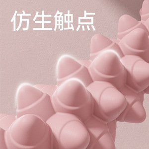 ไม้โยคะนวดรุ่น D ลูกกลิ้งพลาสติกสำหรับผ่อนคลายกล้ามเนื้อลึก ฟิตเนส กระชับสัดส่วน ใช้ได้ทั้งชายและหญิง - Product Image 3