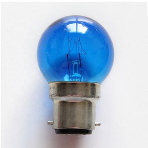 <strong>Golf</strong> <strong>Ball</strong> Bulb 220V B22 Incandescent Color Bulb Round Light Bulbs 7W 10W 15W Colored <strong>Globe</strong> Lightbulb G40 G45 - Product Image 3