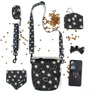 Pet Supplier Custom Dog Treat Pouch Factory Pets Product Easy Carrying Body Cross Fanny Pack Dog Training Bag