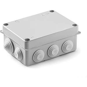 Scatola di derivazione a superficie 165x120x72 mm, ideale per installazioni elettriche e connessioni di cavi in interni. - Product Image 1