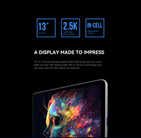 Alldocube IWork GT Ultra, tout nouveau, 13 pouces, Intel Core, 16 Go de LPDDR5X, 1 To, corps métallique, Windows 11, tablette PC 2 en 1, 2,5K