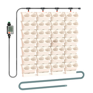 Pot de fleurs respirant en nid d'abeille PP, jardinière murale modulaire auto-absorbante pour plantes d'intérieur et d'extérieur - Product Image 5
