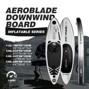 Spatium Fabricant chinois Planche d'aluminium <span class=keywords><strong>gonflable</strong></span> Downwind Planches d'aluminium Downwind Planche d'hydroptère avec pagaie à vendre - Product Image 3