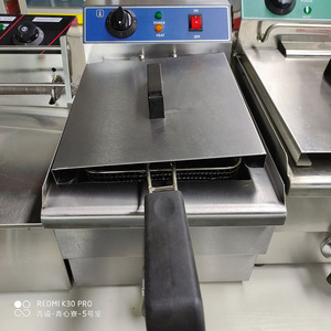 <span class=keywords><strong>TARZAN</strong></span> Commercial Restaurant 10L Friteuse Électrique Ouverte avec Carter D'huile Monocylindre Grande Capacité Maison Chips De Pommes De Terre - Product Image 3