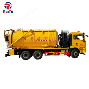 Autocisterna per vuoto Shacman 6x4 per smaltimento rifiuti industriali e veicolo per la raccolta di polveri municipali ad alta efficienza - Product Image 3