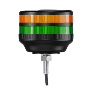 Luces de Advertencia Estroboscópicas de Emergencia de Nuevo Diseño de 12 V y 24 V, 48 W, Doble Color, Ámbar y Verde, Lámpara de Baliza de Seguridad, UKCA R65 CE SAE - Product Image 2