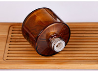 Bouteille diffuseur de parfum d'ambiance en verre avec bouchon 120 ml 4 oz vide pour désodorisant et huiles essentielles