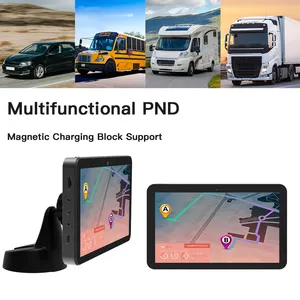 7 дюймов навигации gps автомобильный планшетный ПК с системой андроида и с LTE Wi-Fi BT AV-IN Магнитная зарядная система крепления