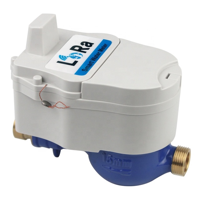 Smart Prepaid and Postpaid Water Meter Lora GPRS WiFi Remote Control Brass IP68 OEM