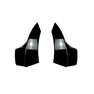 Mercedes-Benz GLB Class Front Lip Canards ABS Black Four Piece Set For X247 GLB35 GLB220 GLB200 AMG Models - Product Image 2