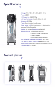 Newface 9-in-1 profesyonel hidro Baeuty yüz makinesi ile güzellik salonu cilt bakımı ekipmanları için oksijen jeti Peel Aqua yüz - Product Image 5