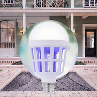 Lampe anti-moustiques LED UV E27 220V AC 15W à intensité variable certifiée RoHS, piège à insectes, tue-mouches, veilleuse pour jardin et bébé