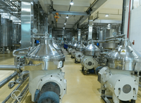 Équipement de séparation continue de l'huile de graines de coton, centrifugeuse à disque et bol pour la séparation de l'huile et de l'eau