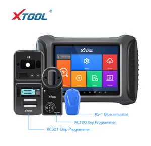 XTOOL X100 PAD3 dengan KS-1 KC501 OBD2 Progammer Utama Pemrogram Chip Untuk Benz Kunci Inframerah Membaca/Menulis Pemindai Mobil ECU