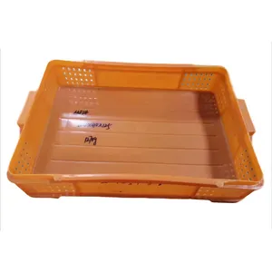 2023 Taizhou Factory Round Injection Molding Bread Crate Used Molds Plastic Moulds For PP Plastic Mold For Bread Crates