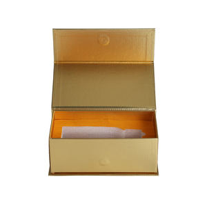 Caja de Regalo en Forma de Libro con Forro de Satén, Caja de Embalaje Cosmético con Tapa Abatible, Caja de Embalaje de Cartón Duro para Perfumes y Productos para el Cuidado de la Piel - Product Image 2