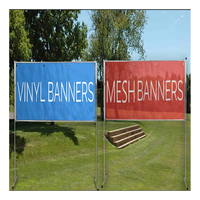 Bannière transparente en maille de PVC pour l'impression de publicité de meubles d'extérieur