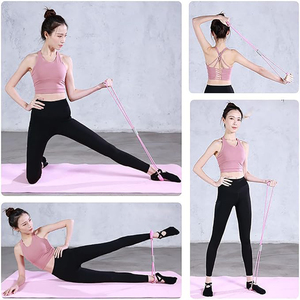 Căng thẳng dây Yoga phòng tập thể dục <span class=keywords><strong>latex</strong></span> cao su cánh tay kháng 8 hình thiết bị sức mạnh tập thể dục tại nhà phòng tập thể dục ngực giãn nở ban nhạc đàn hồi - Product Image 5