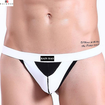 Wholesale Vendors Men's Jockstraps Briefs Athletic Supporters Thongs Low Waist Sexy  G-string Gay Men's Underwear Thong