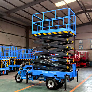 핫 세일 유압식 삼륜 가위형 리프트 테이블 트라이시클 경제적인 이동식 가위형 리프트 플랫폼 - Product Image 3
