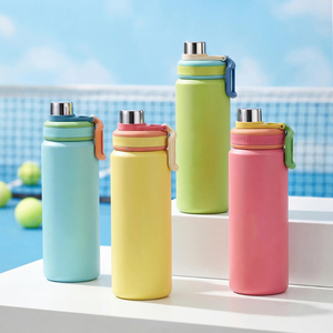 YATAI Sports Stainless Steel Double Wall Vacuum Insulated Leak-Proof BPA Free Tumbler <b>Flask</b> Handle Lid Drinkware - Product Image 1
