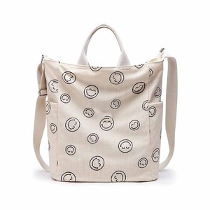 <strong>KALIDI</strong> Polyester Corduroy Large Tote Messenger Shoulder Hobo Crossbody Anti-Splash Zipper <strong>Bag</strong> Casual Work Shopping Women - Product Image 4