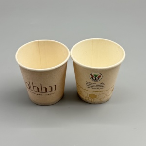 แก้วกาแฟกระดาษแบบใช้แล้วทิ้งขนาด 8-20 ออนซ์ ขายส่ง พิมพ์ออฟเซ็ตตามสั่ง แก้วกระดาษแบบผนังเดี่ยวและผนังคู่ - Product Image 2