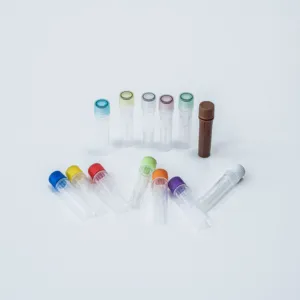 AMNGENT Tubes à essai en plastique 2ml Microtubes à bouchon à vis de 2.0 <span class=keywords><strong>ml</strong></span> de couleur jaune pour usage en laboratoire - Product Image 1