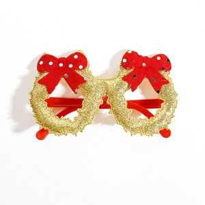 Gafas con Brillantina Navideña, Monturas con Diseño de Santa Claus y Árbol de Navidad, Decoración para Fiestas, para Adultos y Niños - Product Image 5