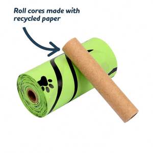 Sacs à déjections canines écologiques personnalisés, biodégradables, en amidon de maïs, compostables, durables, biodégradables pour les déchets d'animaux - Product Image 2