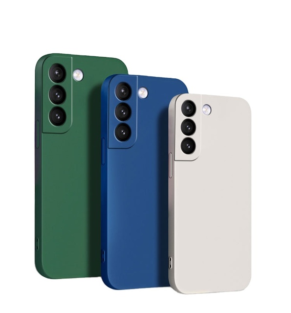 For Samsung A54 5G Phone Case A34 5G Liquid Silicone TPU Protective Case A24 A15 A05S Straight Edge Full Cover