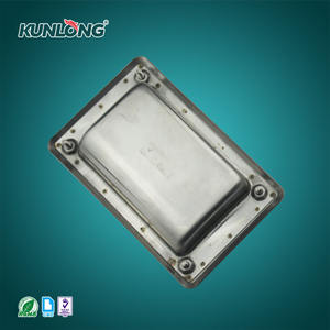 SK4-028 poignée de traction encastrée en acier inoxydable SUS304 finition de tréfilage encastré entrée chambre salle de bain extérieur hall d'hôtel - Product Image 2