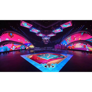 Pantalla LED Interactiva para Pista de Baile, Pasarela, Escenarios de Boda, Pared Interactiva para Juegos Infantiles, Pantalla de Azulejos P3.91 a Todo Color - Product Image 2