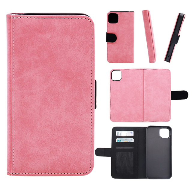 2024 Wholesale Shockproof Wallet Phone Case 2D Designer Sublimation PU Leather for Iphone Xs Max Compatible with Iphone 14