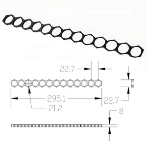 Support compact modulaire personnalisé 21700 à dessus plat pour l'assemblage de supports de batterie modulaires - Product Image 3
