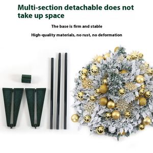 Promotion : Arbre de Noël Télescopique Pliant Lumineux en Forme de Pagode (1.5/1.8/2.1m) – Vente Directe Usine pour l'Export - Product Image 4