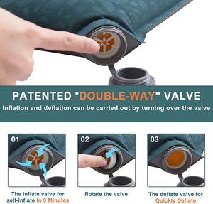 WOQI materasso impermeabile arrampicata leggero portatile forma aria Pad per dormire <span class=keywords><strong>coperta</strong></span> letto - Product Image 3