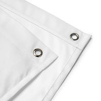 Drapeau blanc 100% polyester pour sublimation, personnalisable, impression numérique, impression à la demande, impression intégrale