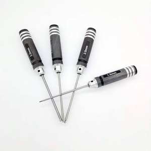 Jeu de tournevis hexagonaux de précision en acier inoxydable de 1,5 mm à 3,0 mm pour la réparation d'électronique, de montres, de téléphones et d'ordinateurs - Product Image 4