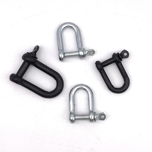Grilletes Tipo D de Acero al Carbono de 16 mm Métricos con Pasador de Rosca y Collarín, Capacidad de 500 kN para Uso Marino - Product Image 3
