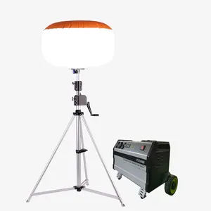 800W tragbare LED-Ballon beleuchtung Turm aufblasbare Ballon leuchte