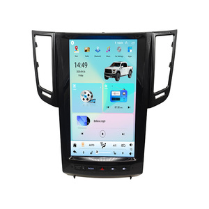 HFMidia Radio con Pantalla Vertical de 13.8 Pulgadas, Unidad Principal Multimedia con Bluetooth para Infiniti QX70 2007-2019, Reproductor de Auto con CarPlay Inalámbrico - Product Image 1